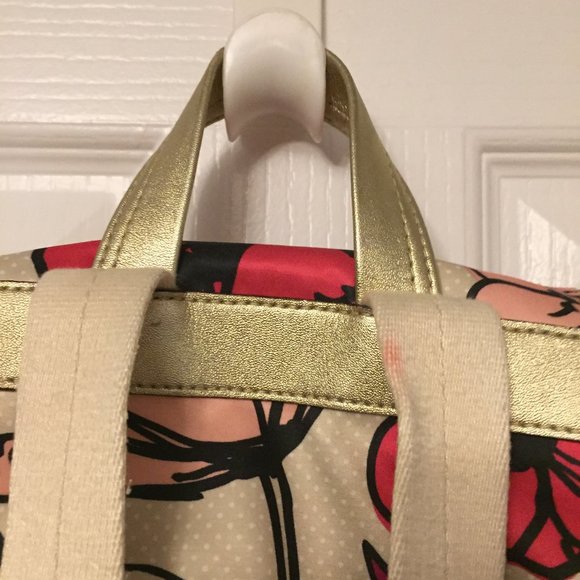 SOLD! 💗COACH Pink Poppy-Graffiti Glamour Kyra Backpack - Picture 6 of 9